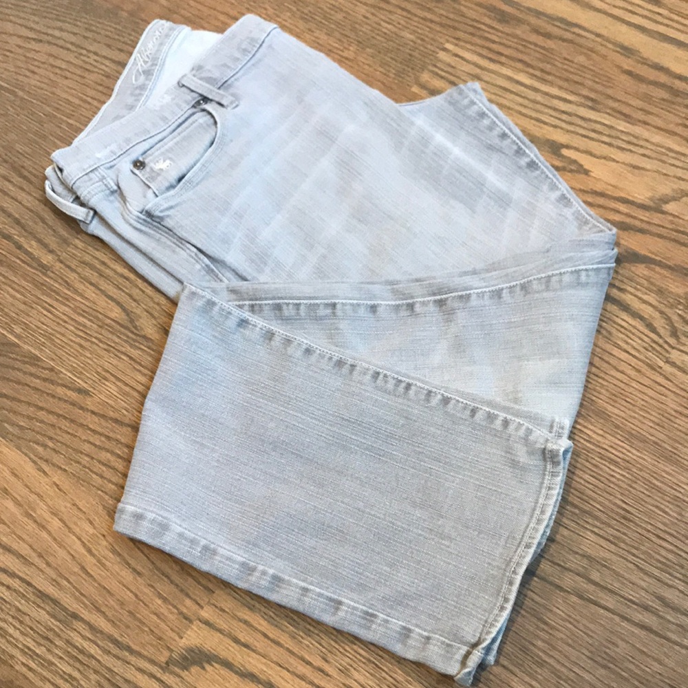 Abercrombie & Fitch Vintage Light Grey Jeans